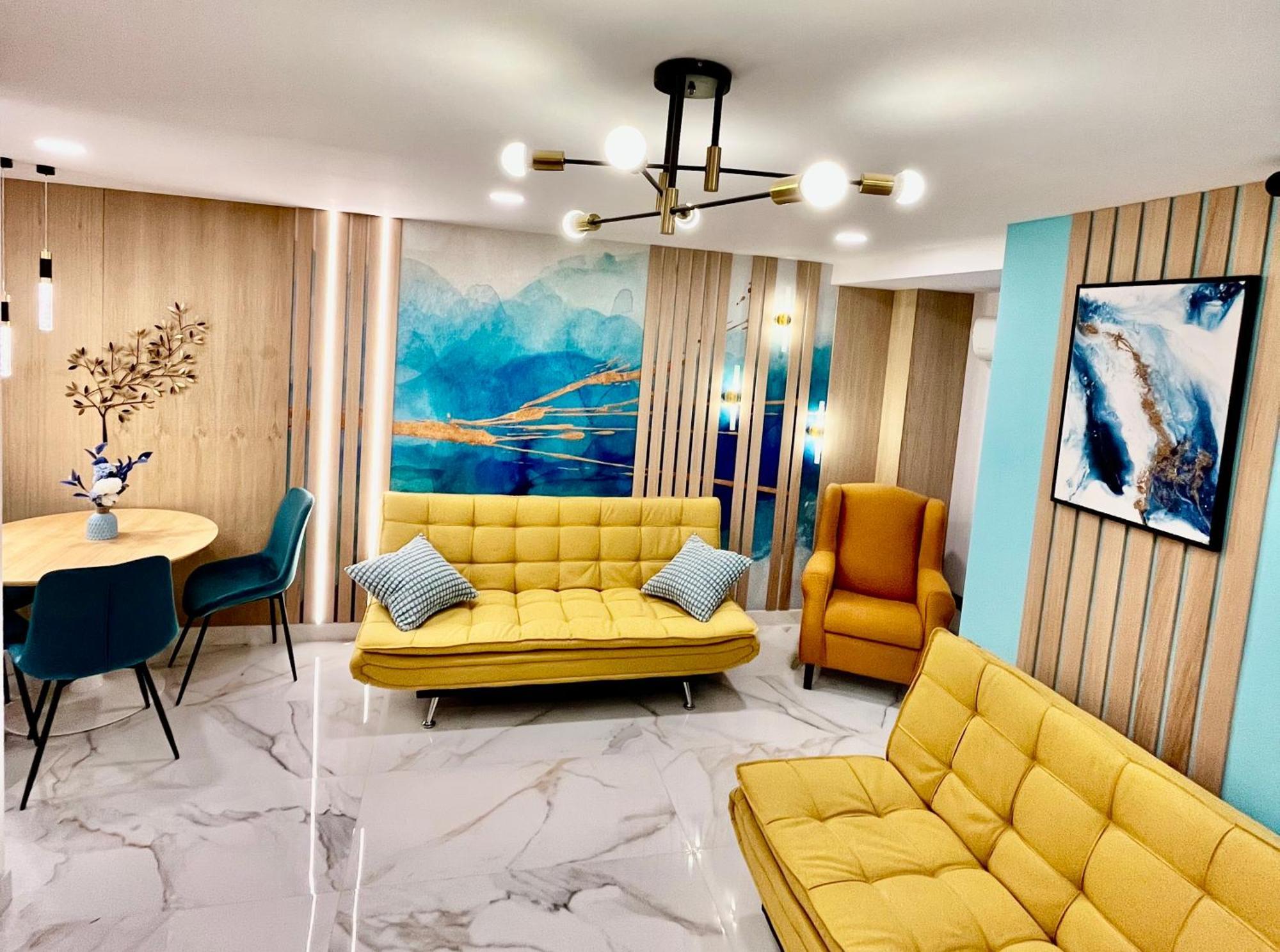 Elegante Apartamento Tres Colores Alicante Exterior foto