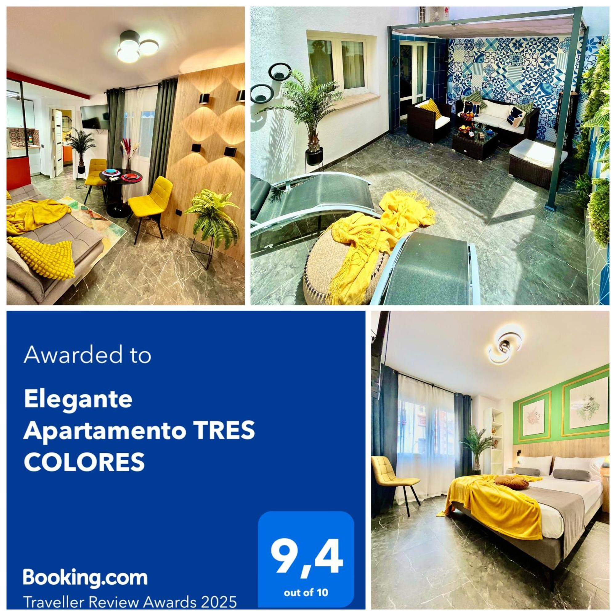 Elegante Apartamento Tres Colores Alicante Exterior foto